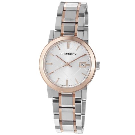 burberry women's stainless steel bracelet watch|Burberry men's watches chronograph.